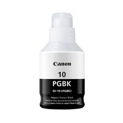Tinta NEGRA IMPRESORA Canon GI-10BK / G5010 G5011 G6010 G6011 GM2010 GM2011