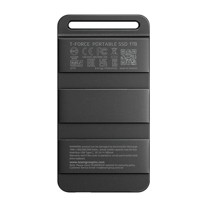 Disco duro SSD externo TEAMGROUP T-FORCE M200 4TB, USB 3.2 Gen 2x2 Tipo-C