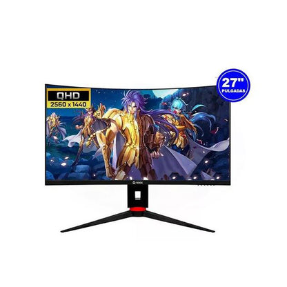 MONITOR GAMER TEROS TE-2765G 27' CURVO VA QHD 165HZ 1MS DP HDMI