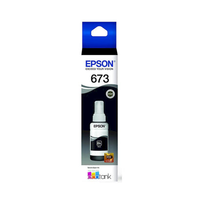 BOTELLA TINTA NEGRO EPSON 673 T673 L1800 L850 L800 L805 L810