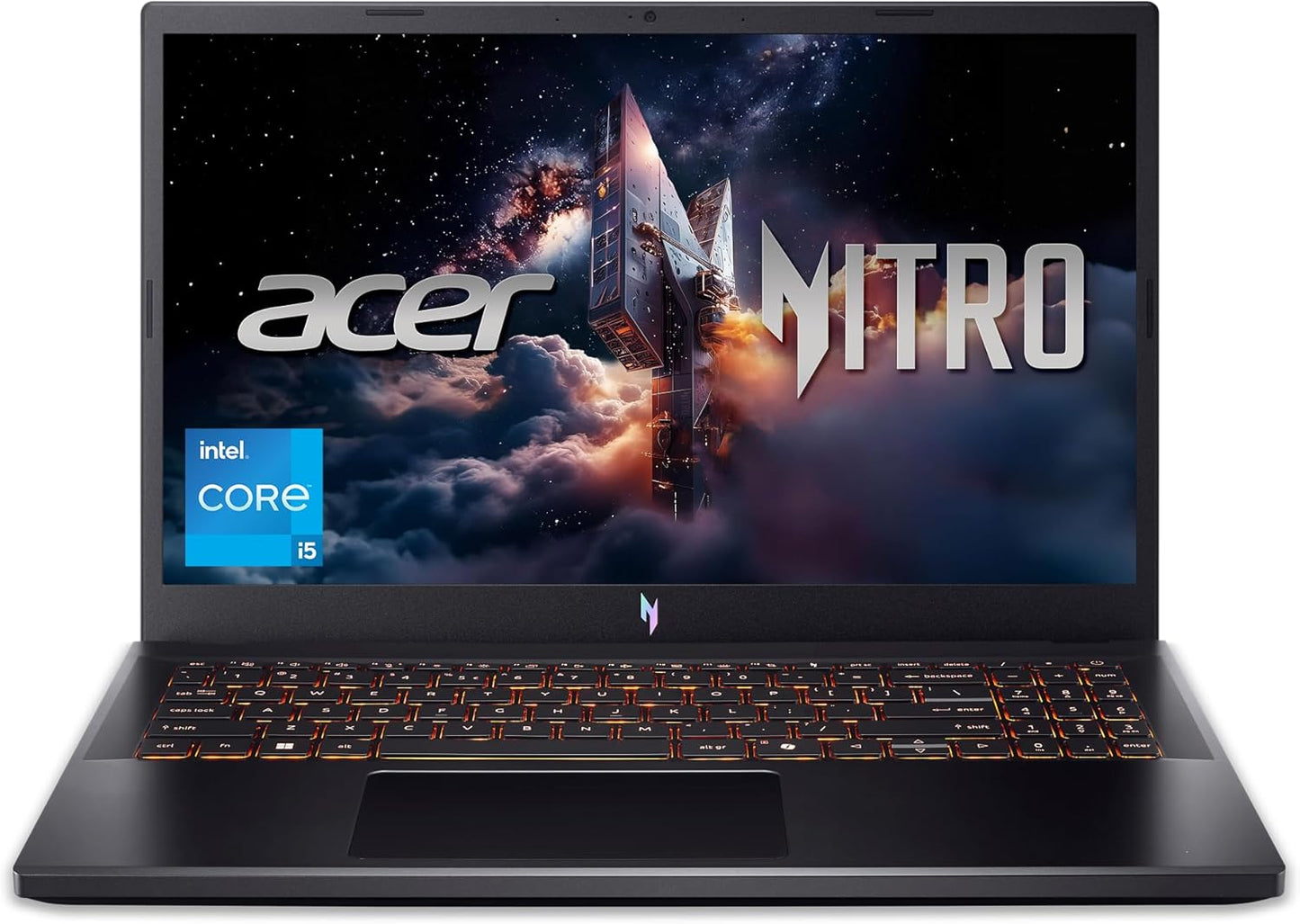 Laptop ACER NITRO V 15 15.6'FULL HD I5 13420H 8GB 512GBSSD RTX4050 V6GB T. ILUMINADO ( NH.U0NAA.001)