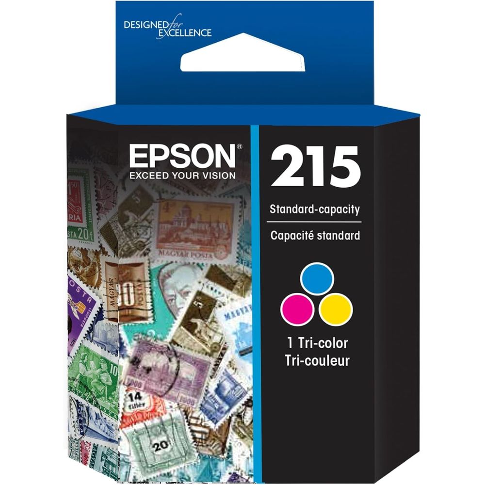 Cartucho Epson 215 T215 T215120-AL COLOR workforce wf-100 TINTA T215 215 T215120
