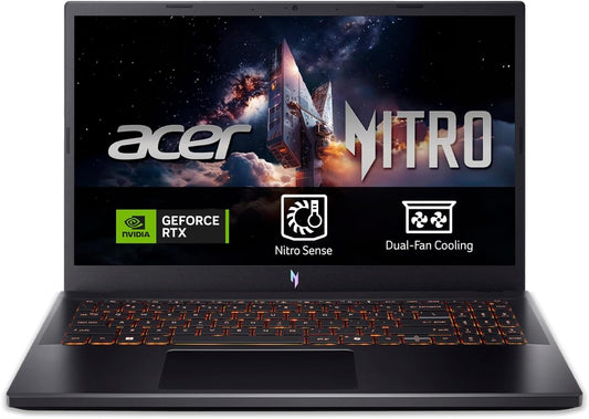 Laptop GAMER ACER ANV15 15.6' I5 13VA 16GB 512SSD V8GB RTX5050 W11 (NH.U1PAA.006)