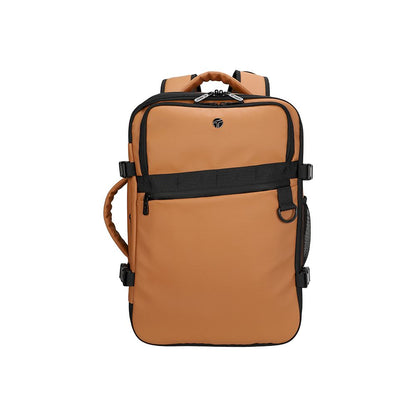 MOCHILA MALETIN PARA VIAJE TEROS TE-9038BW COLOR MARRON 15.6' PORTALAPTOP POLYESTER RESISTENTE AL AGUA