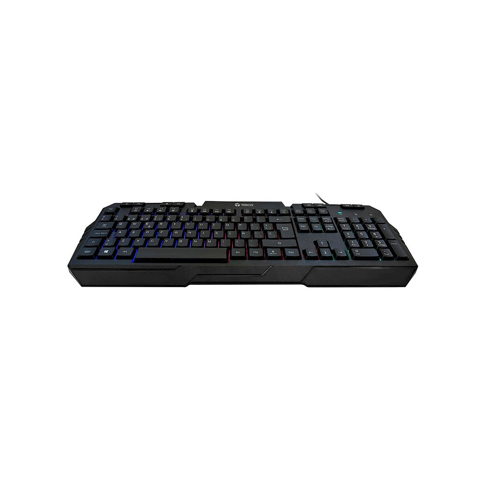 COMBO TEROS TE-4063N MULTIMEDIA ESPAÑOL SENSOR OPTICO MOUSE + TECLADO + MOUSE PAD + AUDIFONOS