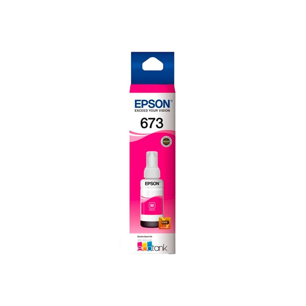 BOTELLA TINTA MAGENTA EPSON 673 T673 L1800 L850 L800 L805 L810