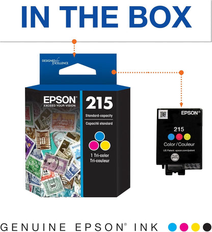 Cartucho Epson 215 T215 T215120-AL COLOR workforce wf-100 TINTA T215 215 T215120