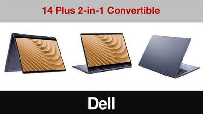 Laptop GAMER DELL 14 Plus CONVERTIBLE 14' R7 IA 16GB 1TBSSD TOUCHSCREEN