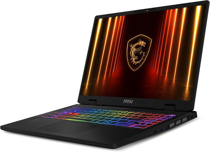 Laptop MSI CROSSHAIR A16 16' 240HZ QHD+ RYZEN9 16GB 1TBSSD RTX 5060 V8 W11PRO (CROSSHAIR A16 HX D8WFKG 090US)