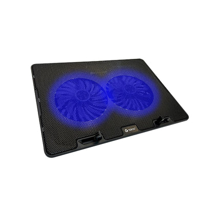 COOLER PARA NOTEBOOK TE-7020N / COMPATIBLES CON NB HASTA 15.6" / 2 FAN DE 12cm