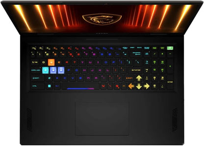 Laptop GAMER MSI CROSSHAIR 18 HX AI A2XWGKG 18' 2560x1600  QHD+ IPS ULTRA9 32GB 1TBSSD RTX V8GB (824142423752)