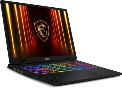 Laptop MSI CROSSHAIR A16 16' 240HZ QHD+ RYZEN9 16GB 1TBSSD RTX 5060 V8 W11PRO (CROSSHAIR A16 HX D8WFKG 090US)