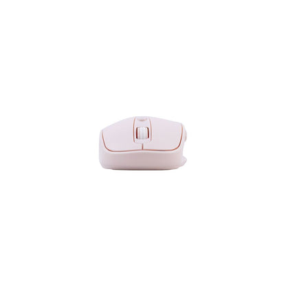 MOUSE INALAMBRICO TEROS TE-1234S USB 2.4GHZ 6 BOTONES ROSA PASTEL