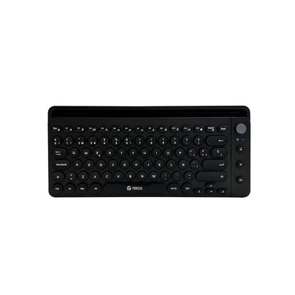 TECLADO INALAMBRICO TE-4064N BLUETOOTH WIRELESS ESPAÑOL CON PERILLA BATERIA RECARGABLE