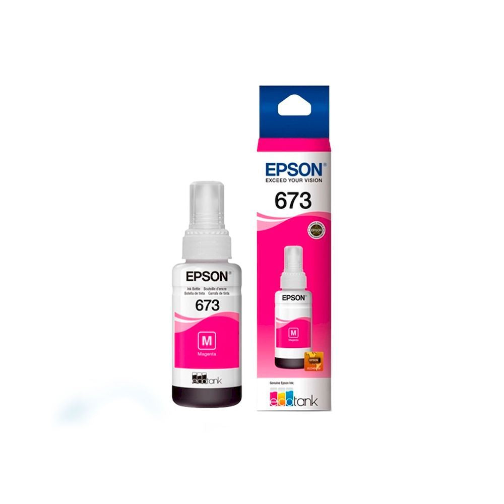BOTELLA TINTA MAGENTA EPSON 673 T673 L1800 L850 L800 L805 L810