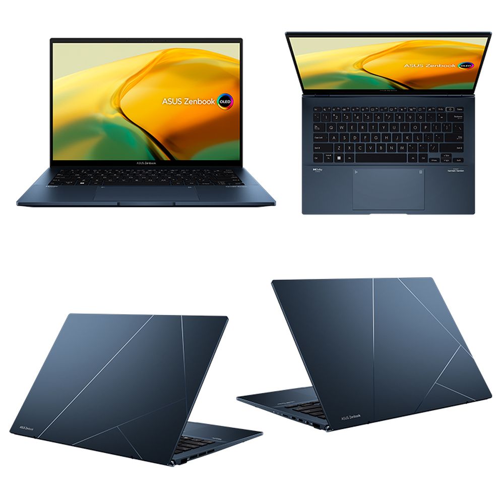 Laptop ZENBOOK UX3402ZA-KM233W 14' 2.8K OLED I5-1240P 8GB 512GBSSD WINDOWS 11 (P/N 90NB0WC1-M00XC0)