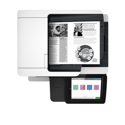Impresora LASER HP M528DN 8.0" TACTIL USB 2.0 ETHERNET IMPRESION COPIA ESCANEO
