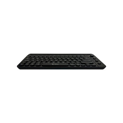 TECLADO INALAMBRICO TE-4064N BLUETOOTH WIRELESS ESPAÑOL CON PERILLA BATERIA RECARGABLE