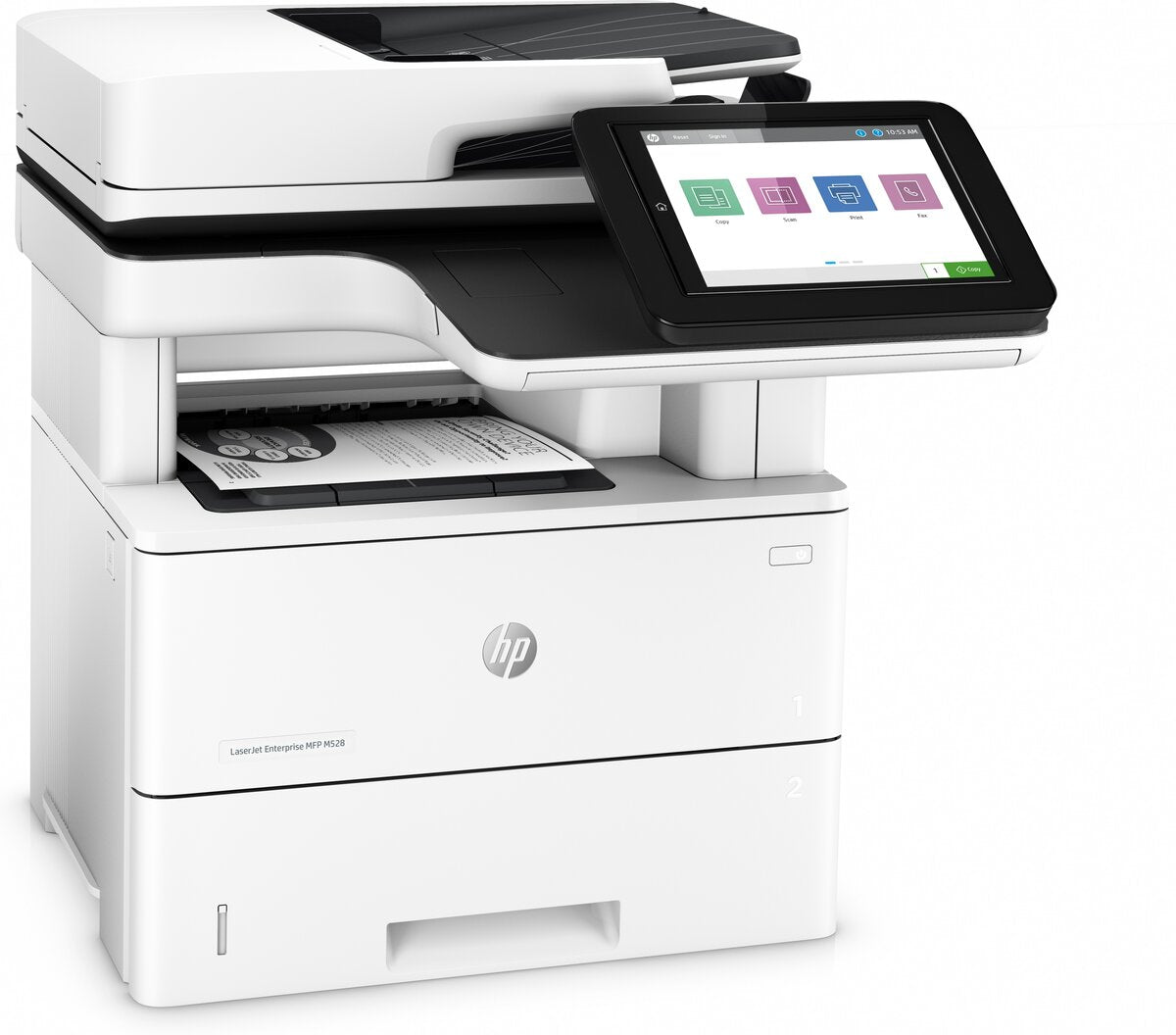 Impresora LASER HP M528DN 8.0" TACTIL USB 2.0 ETHERNET IMPRESION COPIA ESCANEO