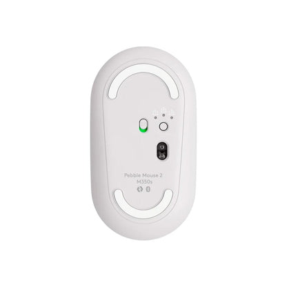 MOUSE LOGITECH PEBBLE MOUSE 2 M350S BLANCO BLUETOOTH SILENT