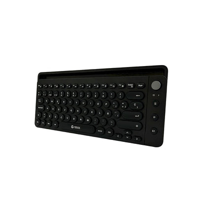 TECLADO INALAMBRICO TE-4064N BLUETOOTH WIRELESS ESPAÑOL CON PERILLA BATERIA RECARGABLE