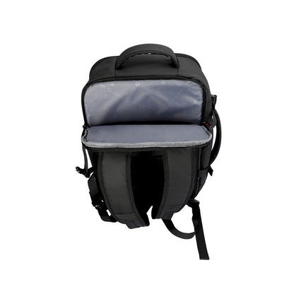 MOCHILA VIAJERA TEROS TE-ACS9025 NEGRO CON CLIP DE SEGURIDAD PORTALAPTOP
