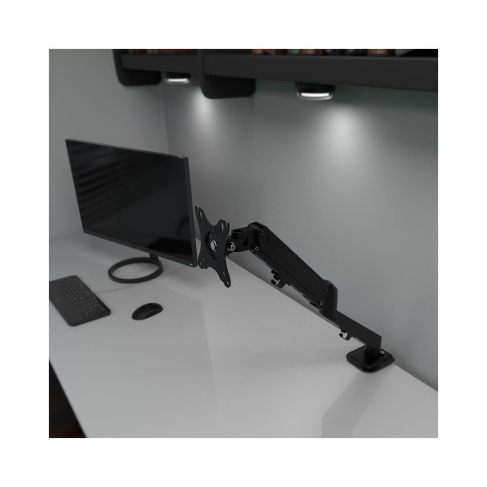 Rack Klipxtreme KMM-400 Soporte Brazo Neumático Monitor 17" A 27"