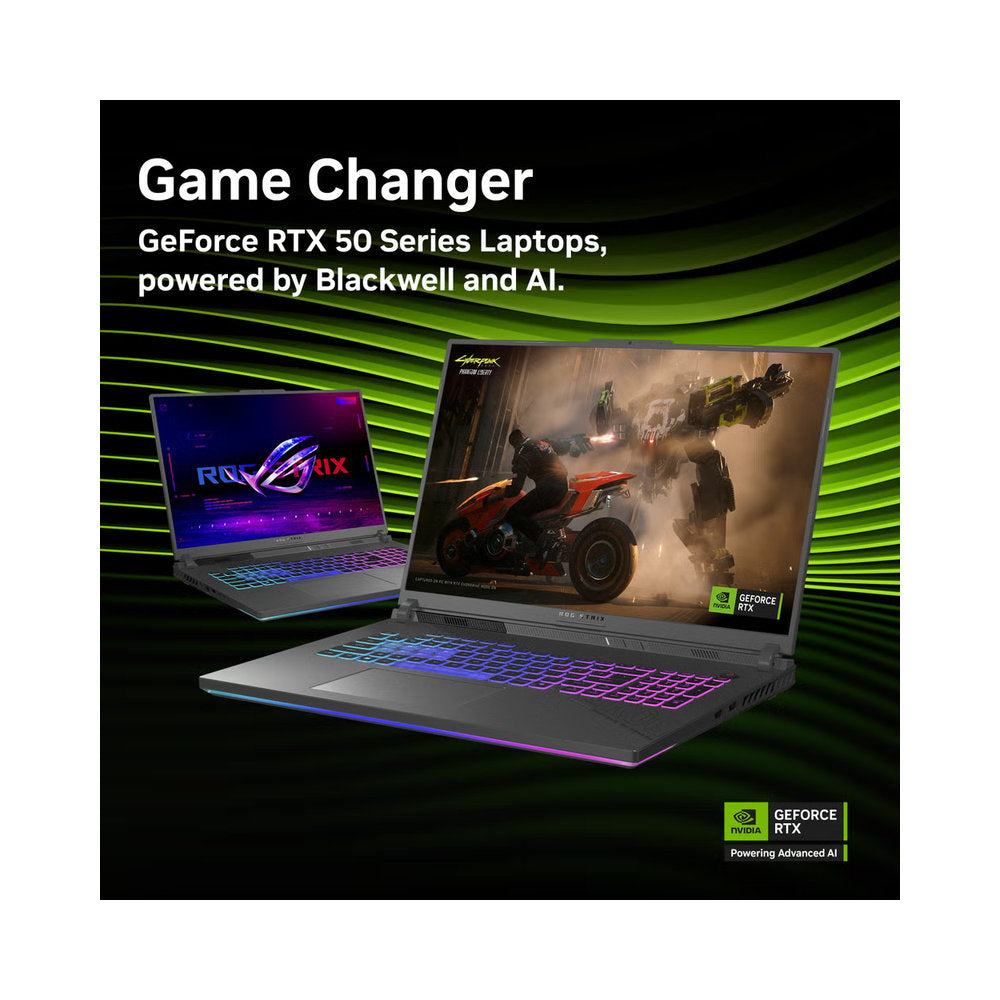Laptop ASUS ROG STRIX G18 18' R9 16GB 1TBSSD RTX5050 V8GB T. ILUMINADO 16NUCLEOS W11 (G814PH ES94)