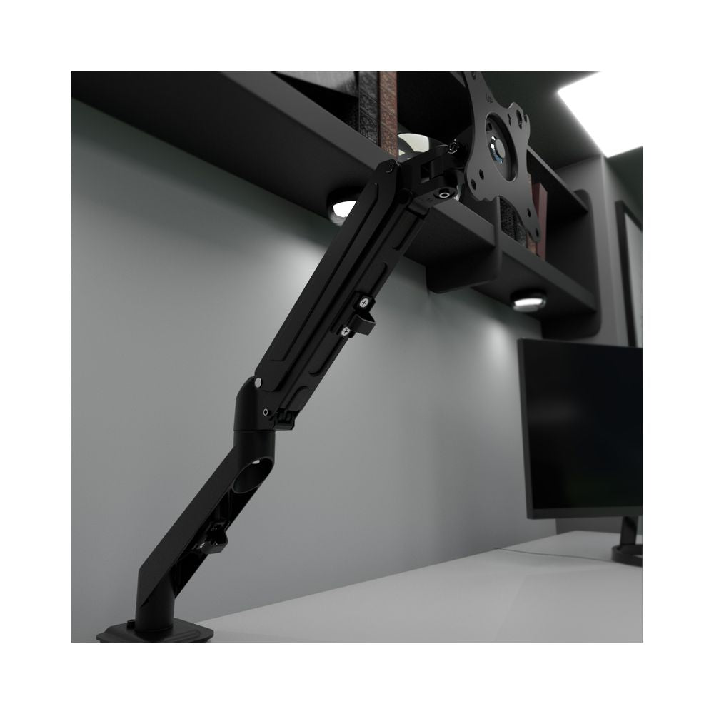 Rack Klipxtreme KMM-400 Soporte Brazo Neumático Monitor 17" A 27"