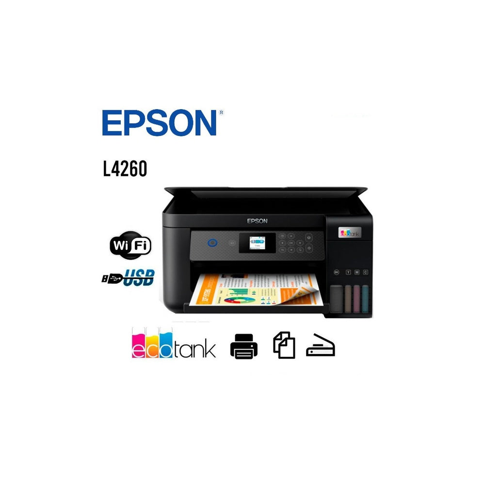Impresora Multifuncional Epson EcoTank L4260 DUPLEX A4 WIFI