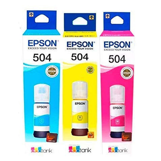 Tinta Epson T504 504 Original X 3 Unidades L4150 L4160 L4260 L6171 L6270 L6191 L14150