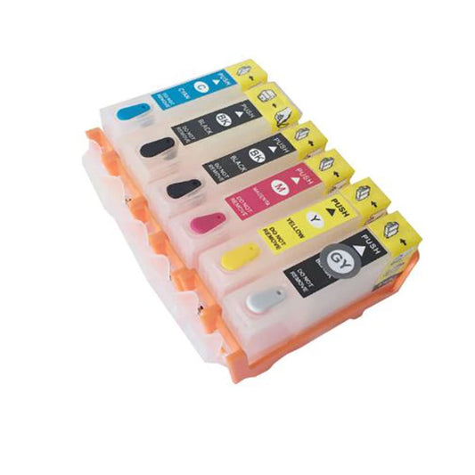 Cartucho Recargable Canon 125 126 IMPRESORA Canon iP4810 MG6110 iX6510 MG5210 PACK X6