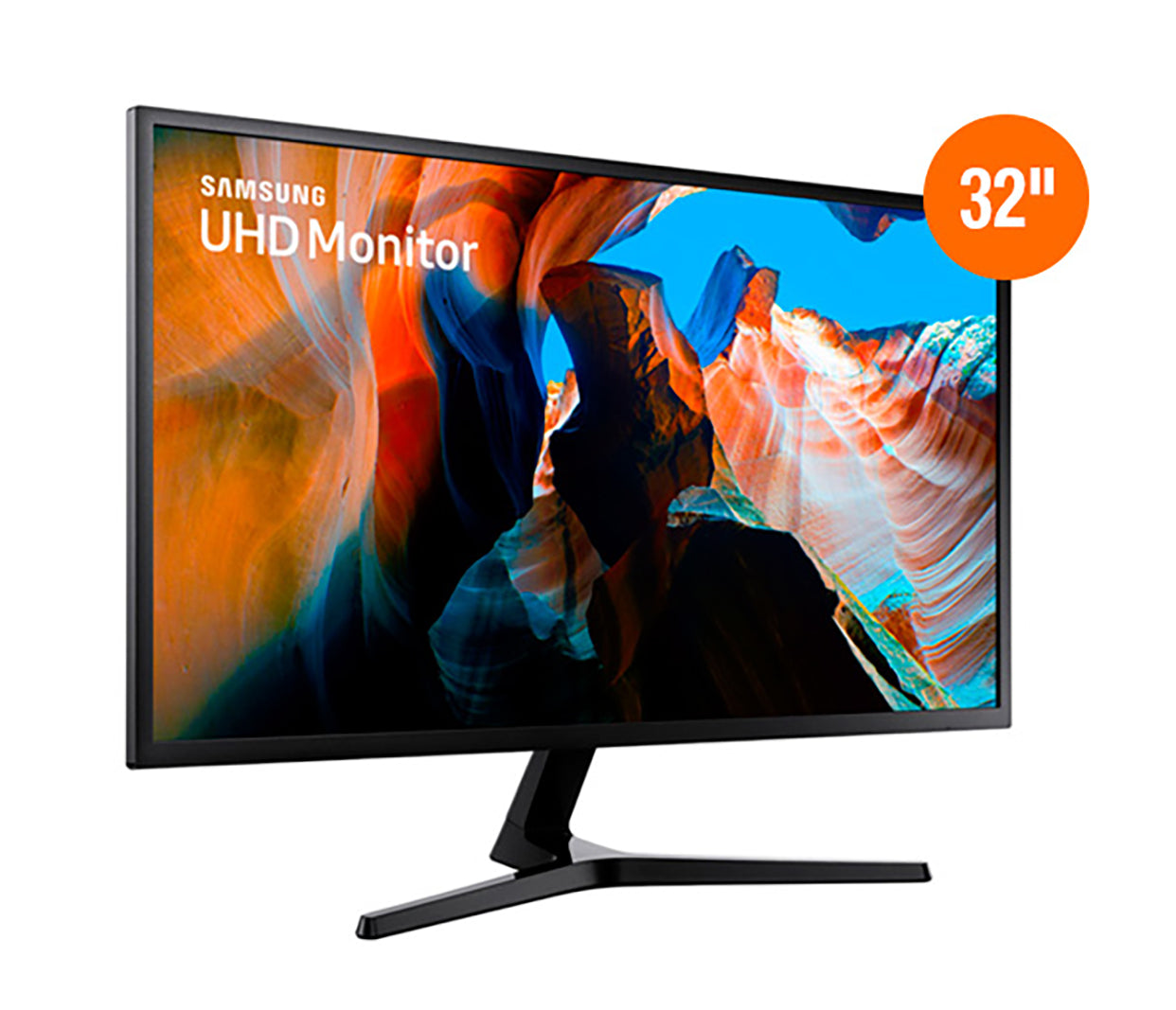 Monitor Samsung 32J590 32' 4K UHD 4MS 60HZ FreeSync sRGB 138% (LU32J590UQLXPE)