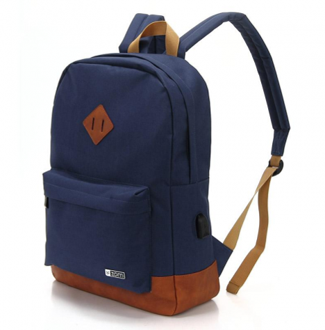 Mochila ZOM USB 15.6' ZB-280BL PARA LAPTOP hasta 15.6' IMPERMEABLE