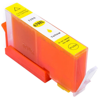 Cartucho HP 670 670XL TINTA HP 670 670XL compatible 3525 4615 4625 5525 6526 INDIVIDUAL