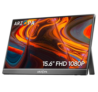 MONITOR PORTÁTIL ARZOPA A1 15.6" FHD USB-C y HDMI MONITOR PORTABLE COMPATIBLE PC LAPTOP  CELL SAMSUNG DEX