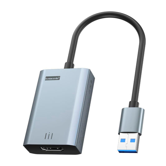 ADAPTADOR VIDEO LEMORELE USB A HDMI WINDOWS MAC EXTENDED MODE MIRROR MODE