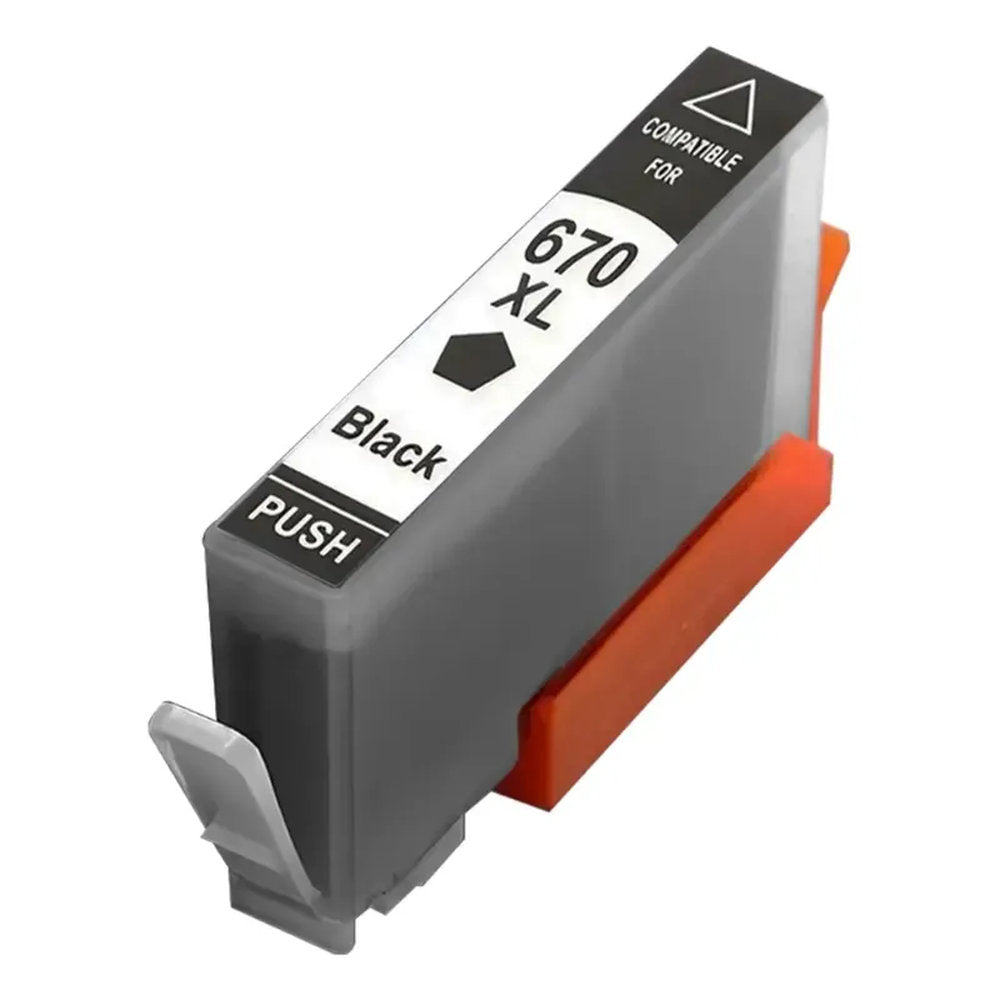 Cartucho HP 670 670XL TINTA HP 670 670XL compatible 3525 4615 4625 5525 6526 INDIVIDUAL