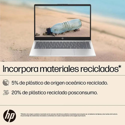 NOTEBOOK HP 14-EP1001LA 14" 1920x1200 IPS  INTEL ULTRA5 125H 8GB 512GBSSD W11  WEBCAM PARLANTE