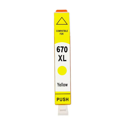 Cartucho HP 670 670XL TINTA HP 670 670XL compatible 3525 4615 4625 5525 6526 INDIVIDUAL
