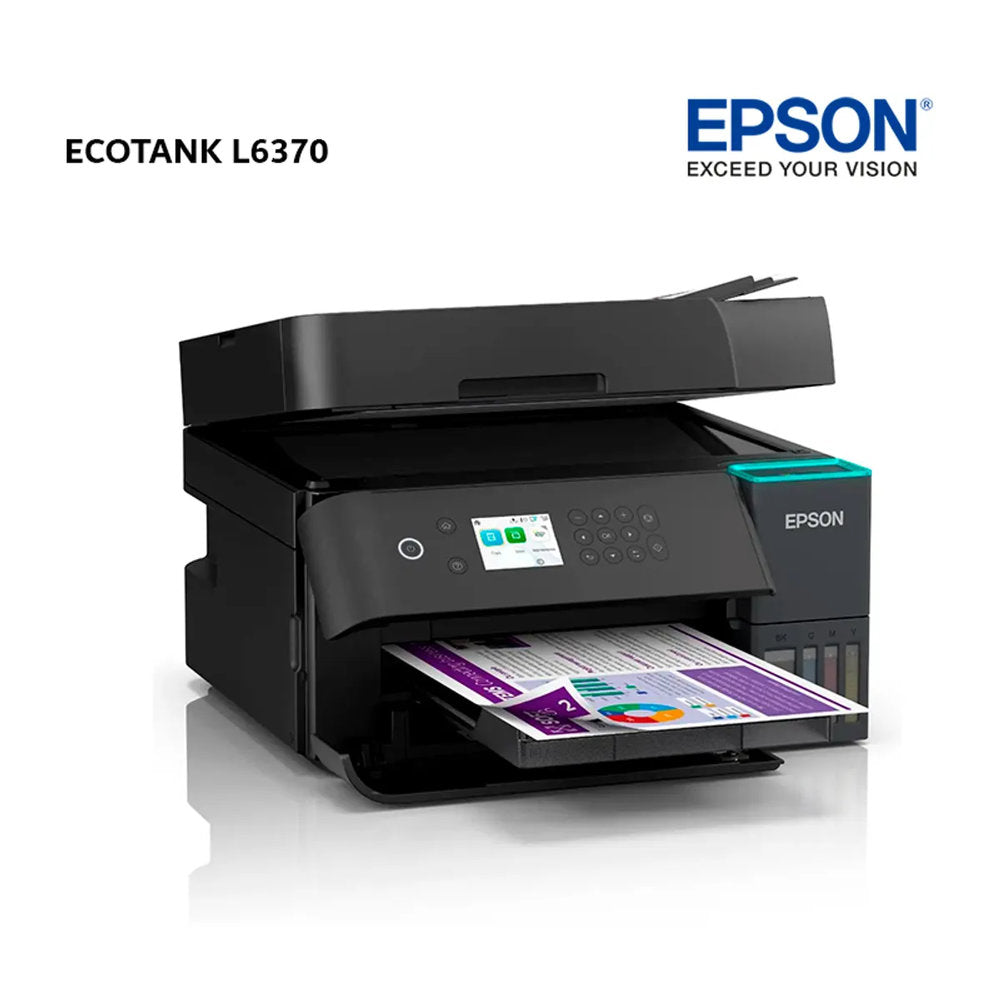Impresora Multifuncional Epson L6370 DUPLEX A4 WIFI LAN ADF IMPRESORA L6370 ECOTANK L6370