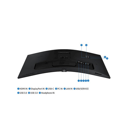 Monitor Samsung Viewfinity S6 34' LS34C650UALXPE 100Hz 5ms VA 3440x1440 FREESYNC DP HDMI LAN