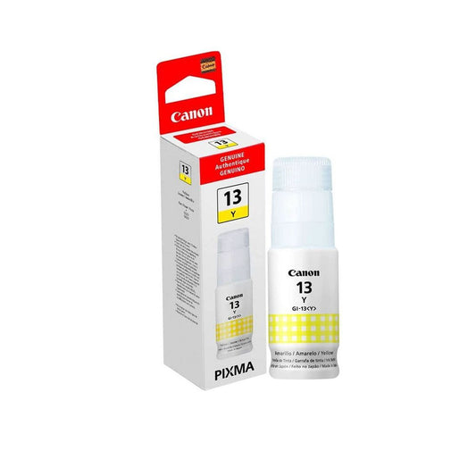 Tinta Canon GI-13 AMARILLA 13 GI-13Y GI13 YELLOW G2160 G3160