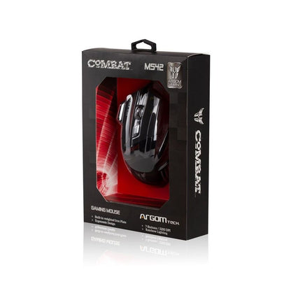 Mouse Argomtech Gaming Combat Ms42 Usb Arg-ms-2042bk