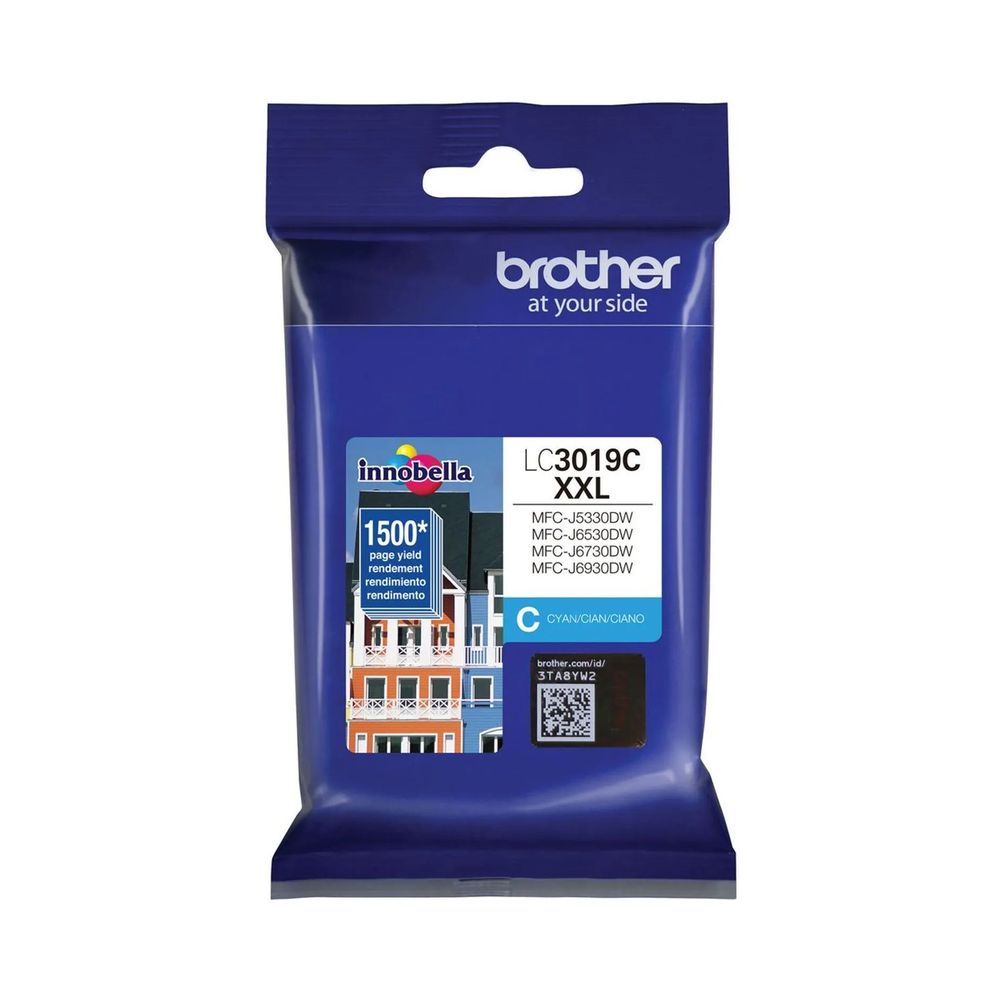 Tinta CIAN IMPRESORA BROTHER LC3019C XXL J5330DW J6530DW J6930DW