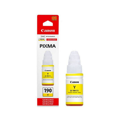 Tinta Canon 190 AMARILLO GI-190 GI190 GI-190Y YELLOW 70ml