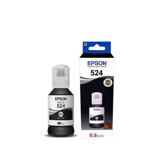 Tinta Epson 524 NEGRO BLACK T524 T524120 127ml L15150 L15160