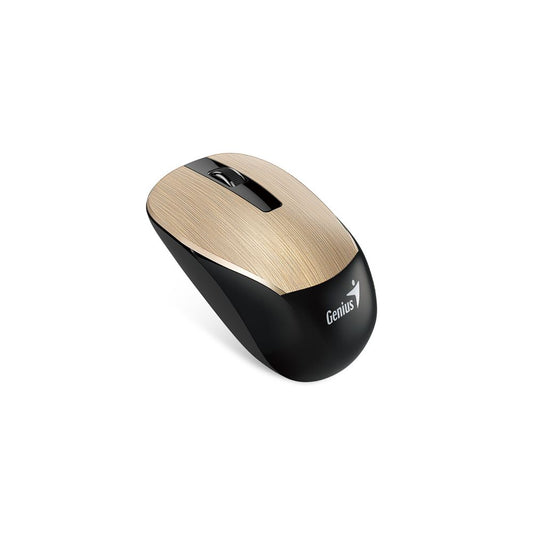 Mouse Inalambrico GENIUS NX-7015 DORADO CON NEGRO
