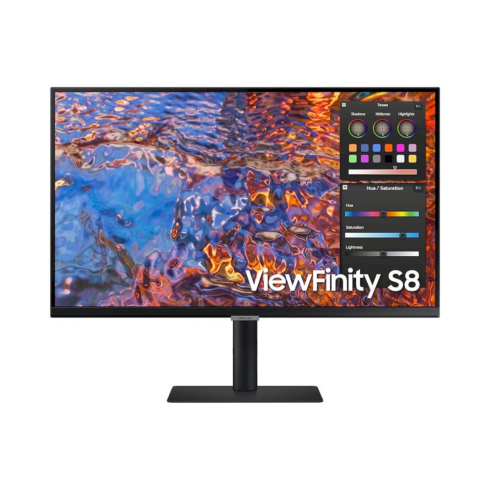 MONITOR SAMSUNG ViewFinity S8 LS27B804PXNXGO 27B804 27' 4K UHD IPS 240HZ 5MS HDMI DP PIVOT