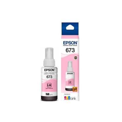 BOTELLA TINTA MAGENTA CLARO EPSON 673 T673 L1800 L850 L800 L805 L810